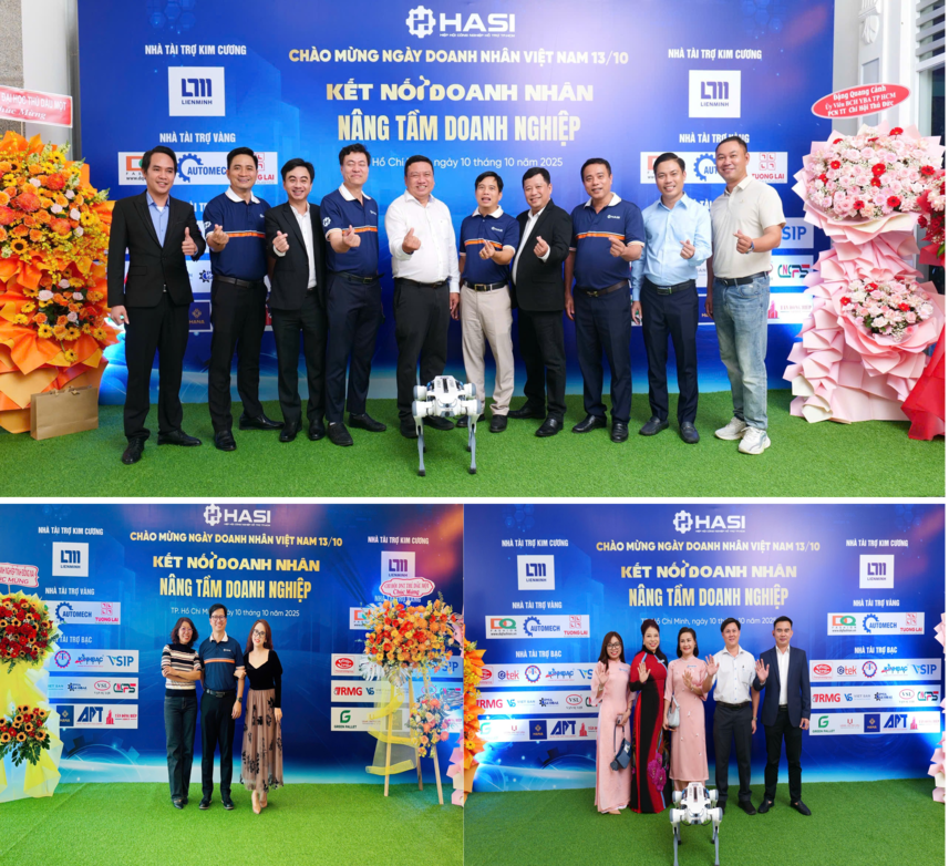 Các doanh nhân cùng hội viên HASI đến dự Chương trình